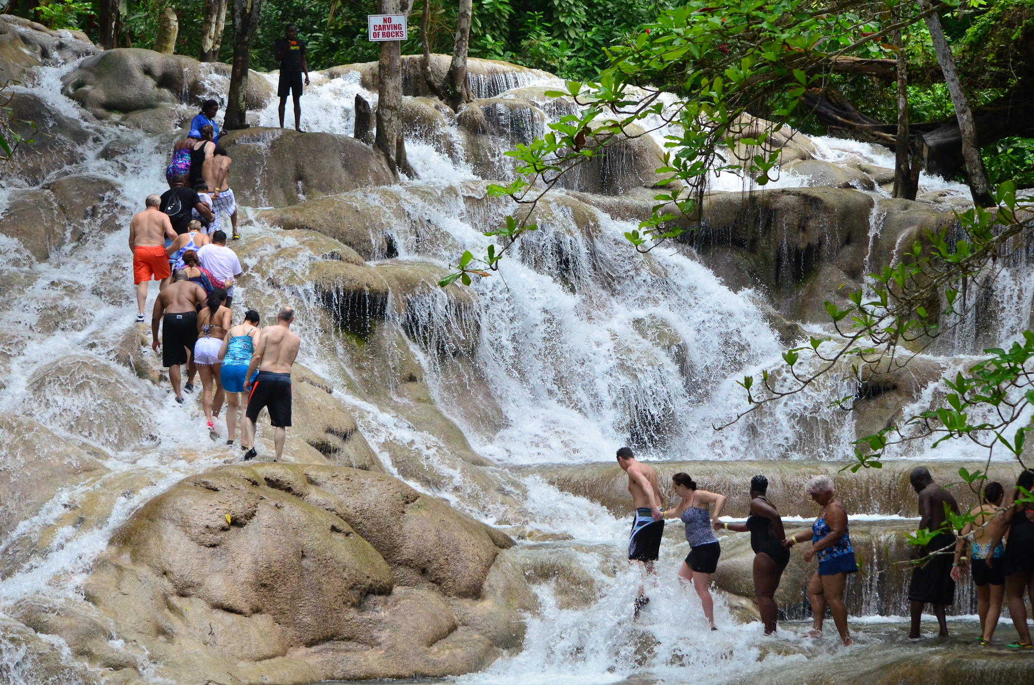 Falmouth: Dunn’s River Falls Day Trip with Guided Waterfall Climb